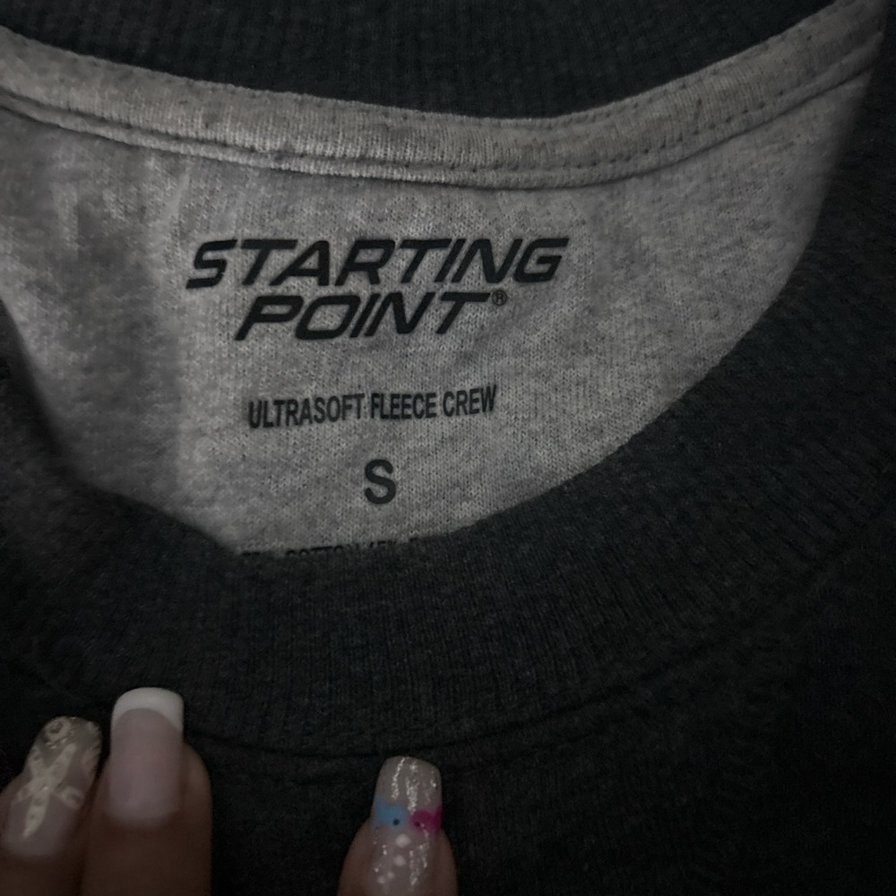 Men's Gray Crewneck Sweater